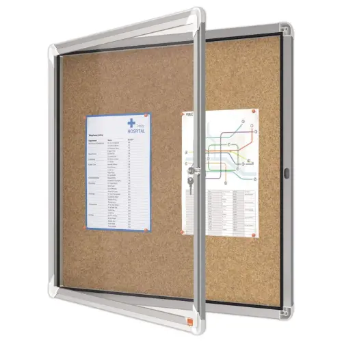 Magnetische vitrine voor binnen Nobo PREMIUM PLUS 6xA4 -liège