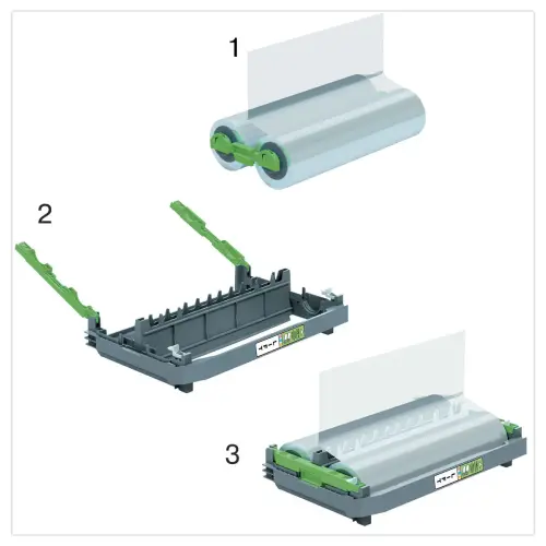 Oplaadbare cartridge Foton 30 100Mic42,4m glanzend 