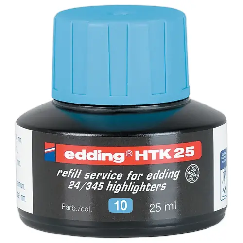 Oplaadbare markeerstift EDDING - Ecoline E24 - Lichtblauw