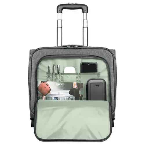 Trolley 15,6" YOSEMINTE grijs 