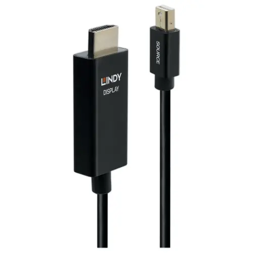 Active Mini DisplayPort-naar-HDMI adapterkabel 1m