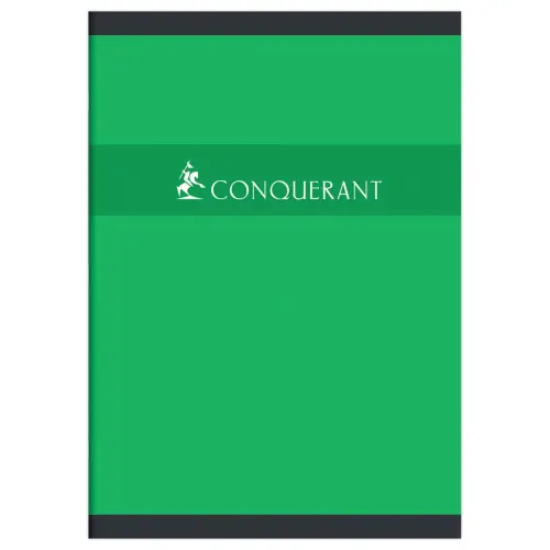 Geniet van de Conquérant gegraveerde schrift 70g, 17x22 cm, 5x5, 96 pagina's