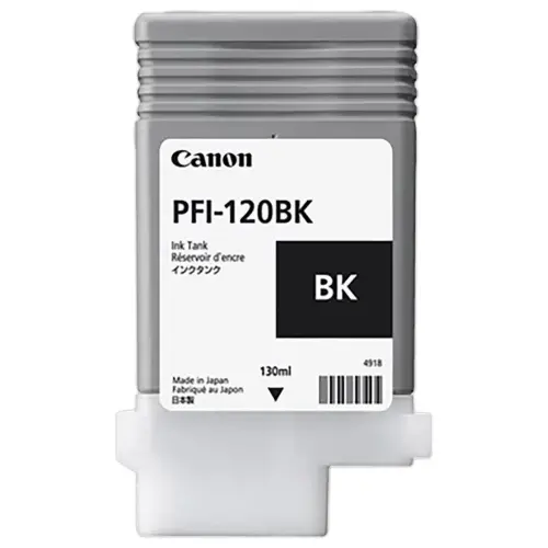 Cartouche JE CANON PFI-120 zwart
