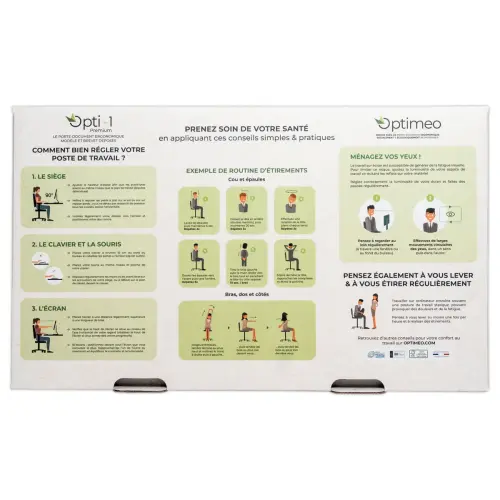 Documenthouder ERGO OPTI-1 PREMIUM - Optimeo