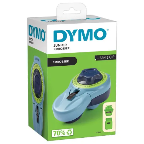 Bandstempelmachine Dymo® + tape 9 mm x 3 m