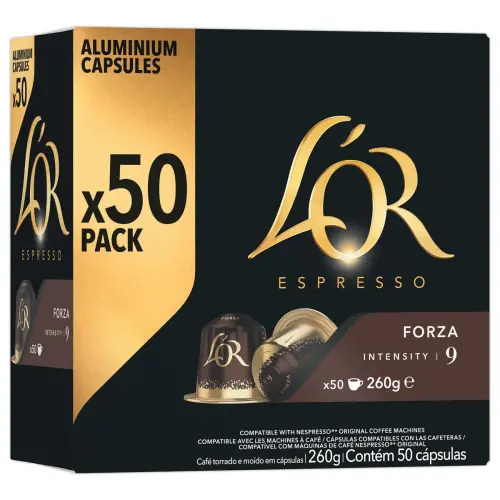 150 koffiecapsules - forza - L'OR Espresso