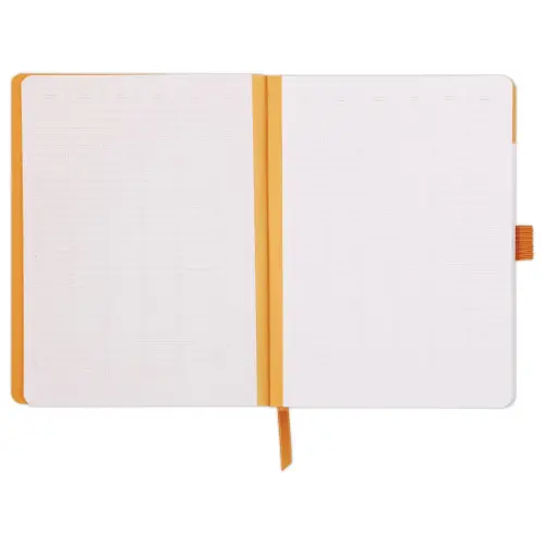 Agenda notitieboek perpetueel Meeting RHODIA 16x21 cm Zwart 