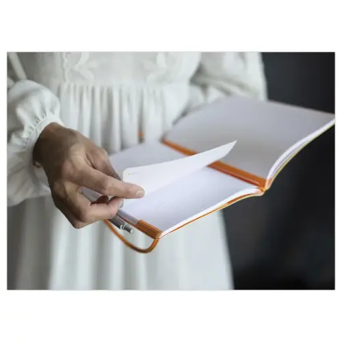 Agenda notitieboek perpetueel Meeting RHODIA 16x21 cm Zwart 