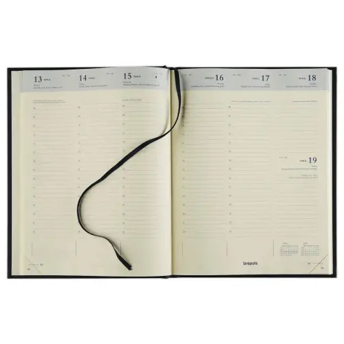 Agenda weekkalender Brepols TIMING Cube -17 x 22 cm - Assortis