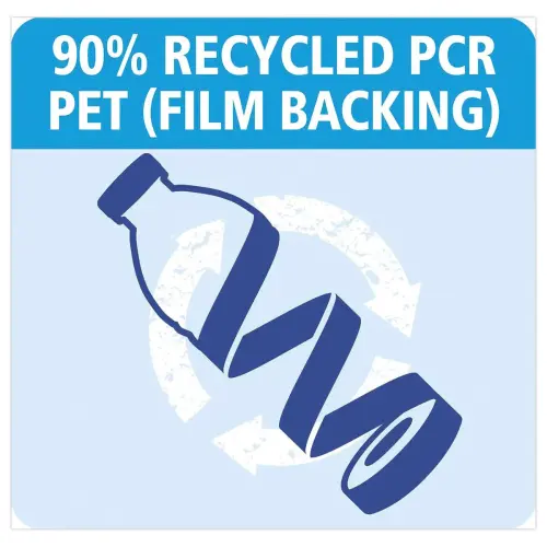 8 Rollen transparante plakband Tesafilm®Eco & Crystal 33m x 19mm