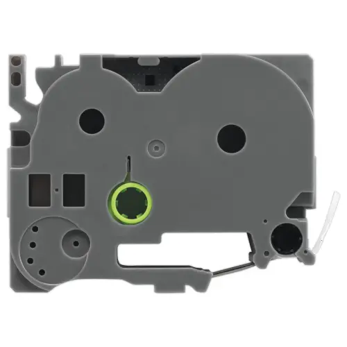 Ruban comp BROTHER TZE 131 12mm transparant met zwarte afdruk