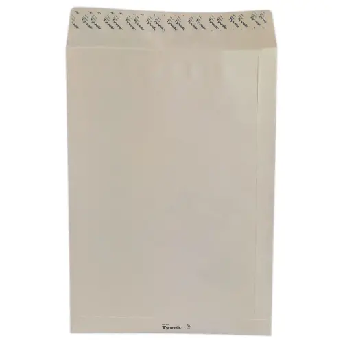 20 TYVEK hoesjes wit scheurbestendig 250x353 mm
