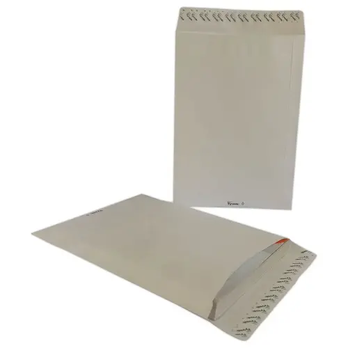 20 TYVEK hoesjes wit scheurbestendig 250x353 mm