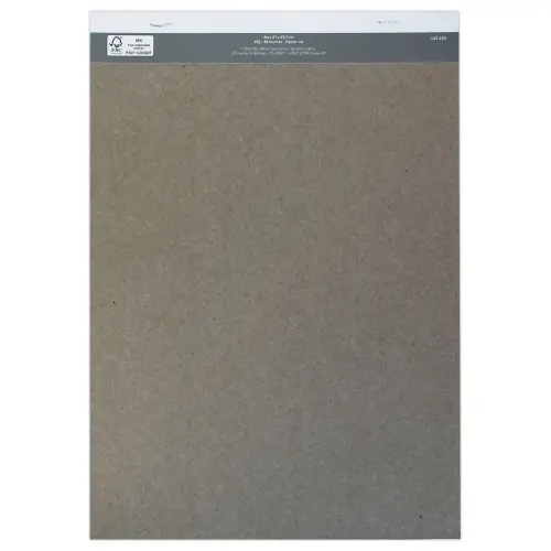 Blok 60G A4 21x29,7 cm, uni, 80 vellen