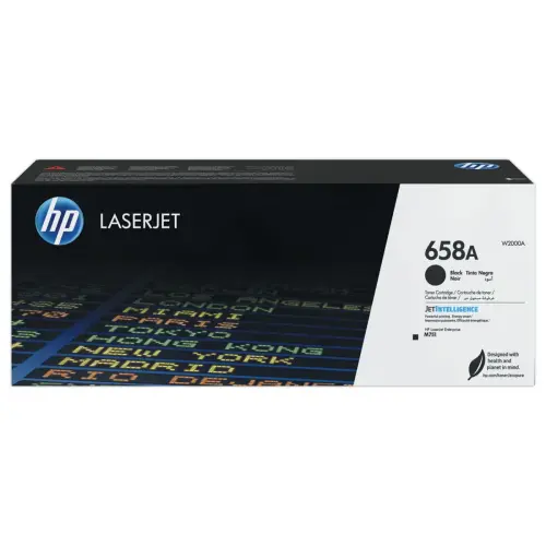 HP 658A W2000A zwarte toner 