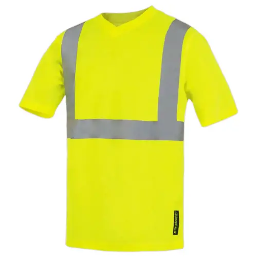 T-shirt XENON geel - Maat XL - T2S