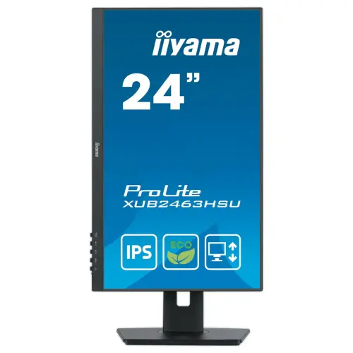 Monitor IIYAMA 24" Green met in hoogte verstelbaar ergonomisch voetstuk