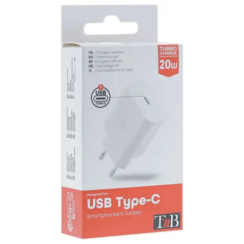 Oplader 1 USB-C PD 20W 