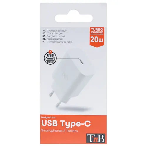 Oplader 1 USB-C PD 20W 