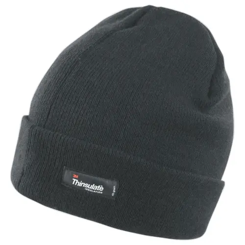 Thinsulate fleece muts - Zwart - Lichtgewicht - TOP TEX 