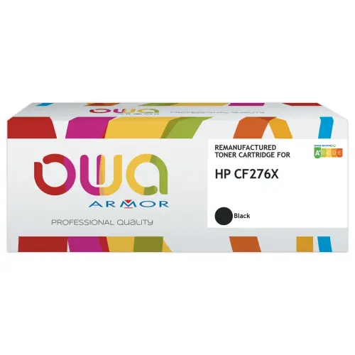 HP CF276X (Zonder tonermanagement) - gerecycleerde toner OWA - HC