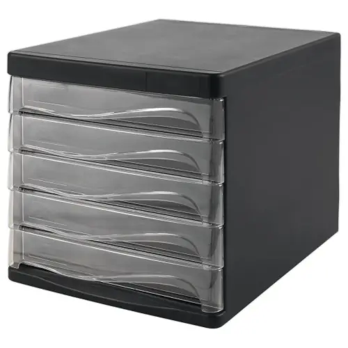 Module met 5 lades zwart ACCESS 