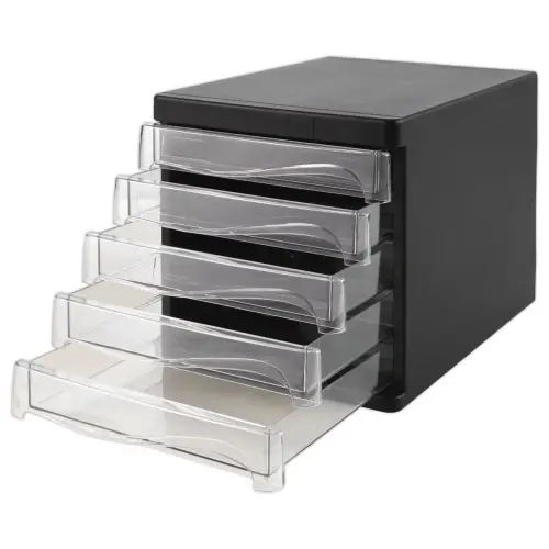 Module met 5 lades zwart ACCESS 