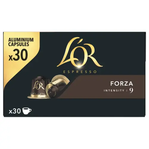 30 Koffiecapsules L'OR Espresso Forza