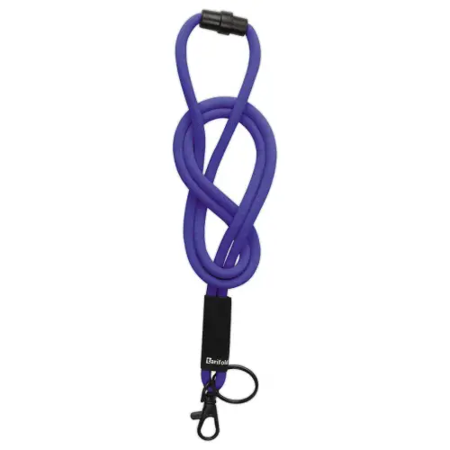 10  Ronde blauwe halsband 