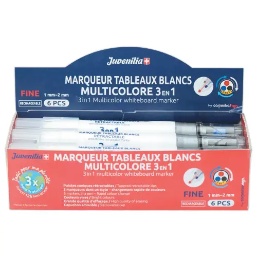 Witbordmarker JUVENILIA 3 kleuren