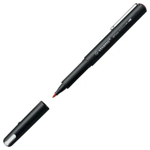 Stabilo driver M - rood