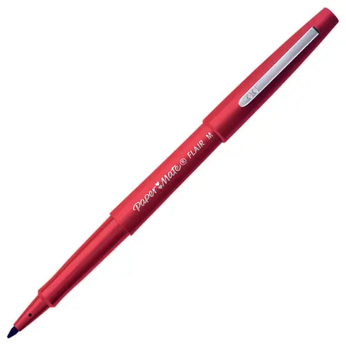4 FLAIRE schrijfpennen met gemiddelde punt
