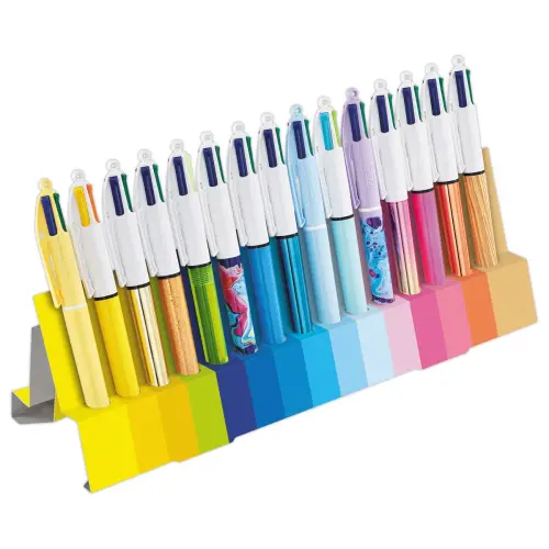 15 Pennen 4 kleuren - Collector set - BIC
