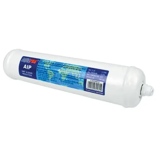Sedimentfilter met ge&iuml;ntegreerde 1/4'' aansluitingen 