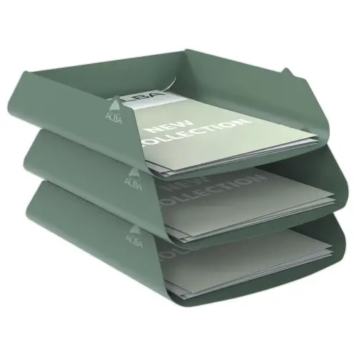 Metaal postmand - Celadon groen