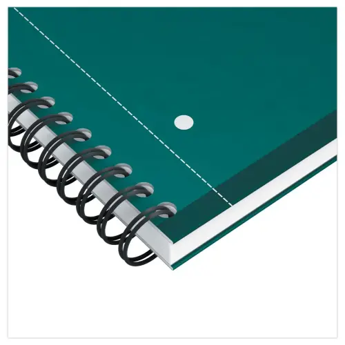 Spiraalnotitieboek A4+, 160p, 5x5, Oxford international Groen