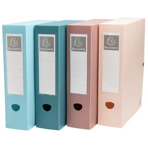 Klasseerdoos SKANDI rug 8 cm - Verschillende kleuren - EXACOMPTA