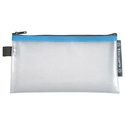 10 Zachte hoezen 10x21 cm Exacompta - Assortiment kleuren