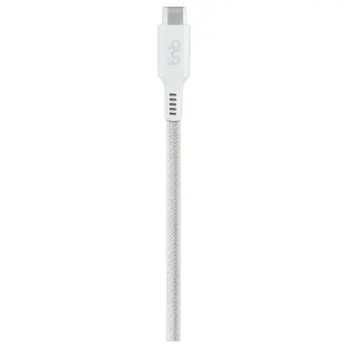 Magnetische USB-C/USB-C-kabel - Wit