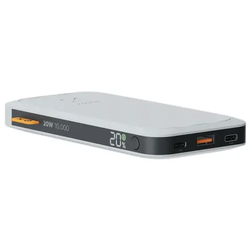 Externe batterij Powerbank Fuel Series 10.000 mAh - Wit