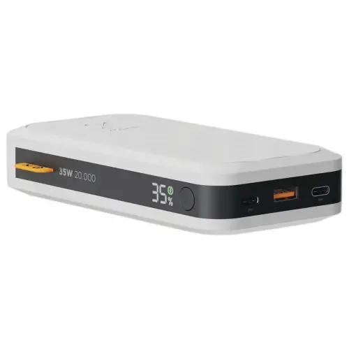 Externe batterij Powerbank 35W Fuel Series 20.000 mAh - Wit
