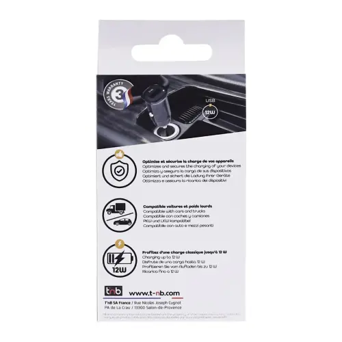 Sigarettenaansteker lader 1 x USB-A