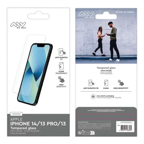 Gelaagd glas voor iPhone 13/ 14/ 13 Pro