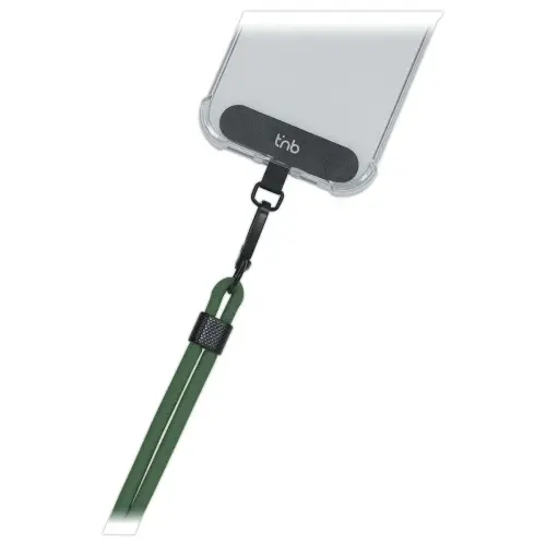 Universele kabel voor smartphone in groen