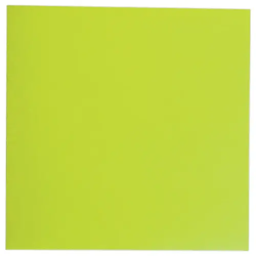 Blok zelfklevende memoblaadjes 75 x 75 mm Fluogroen
