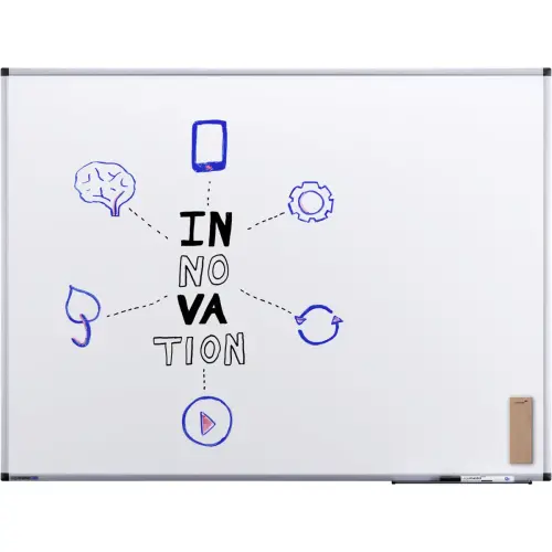 Lakken whiteboard 90 x 120 cm
