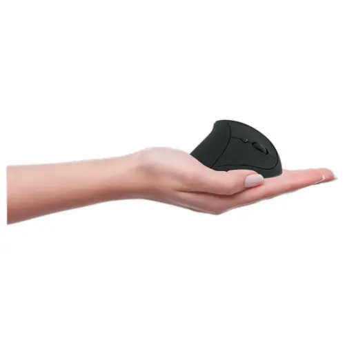 Ergonomische verticale draadloze mini-muis