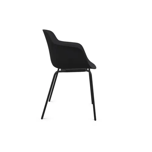 FAUTEUIL WEEKLY METAAL ZWART