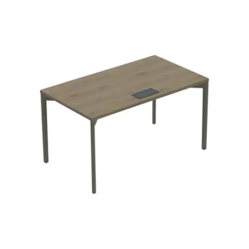 BUREAU BASTIA L 140 EIK VENEER / GROEN