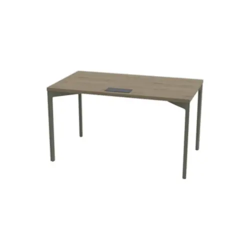 BUREAU BASTIA L 140 EIK VENEER / GROEN